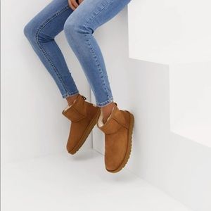 UGG mini chestnut boots
